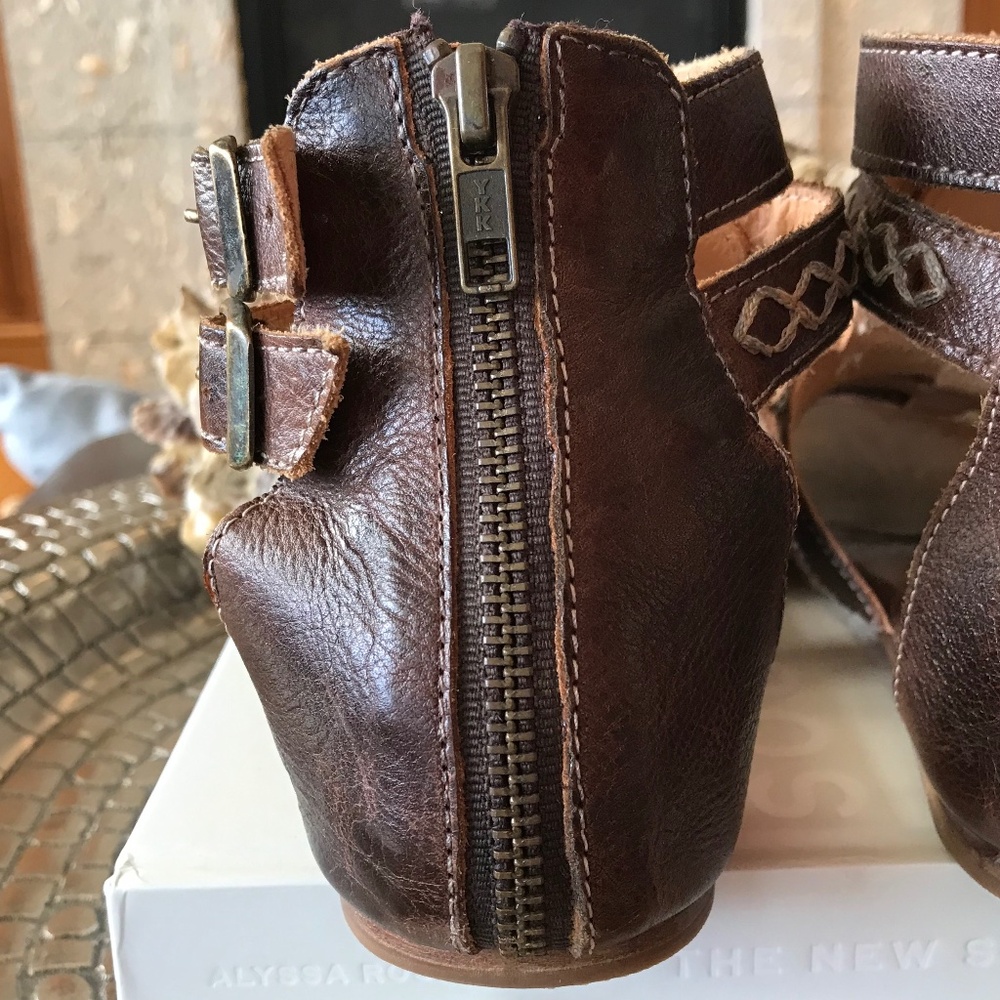 FESTIVAL 🔥MODERN BOHO SOFT COUNTRY COWGIRL LAYERED FRINGE LEATHER SANDALS - Picture 8 of 16